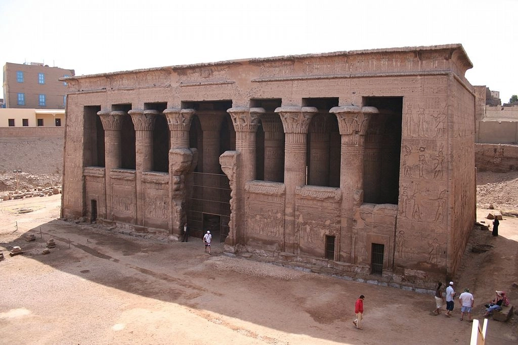 En el Templo de Esna, en Egipto. Imagen tomada de Wikipedia