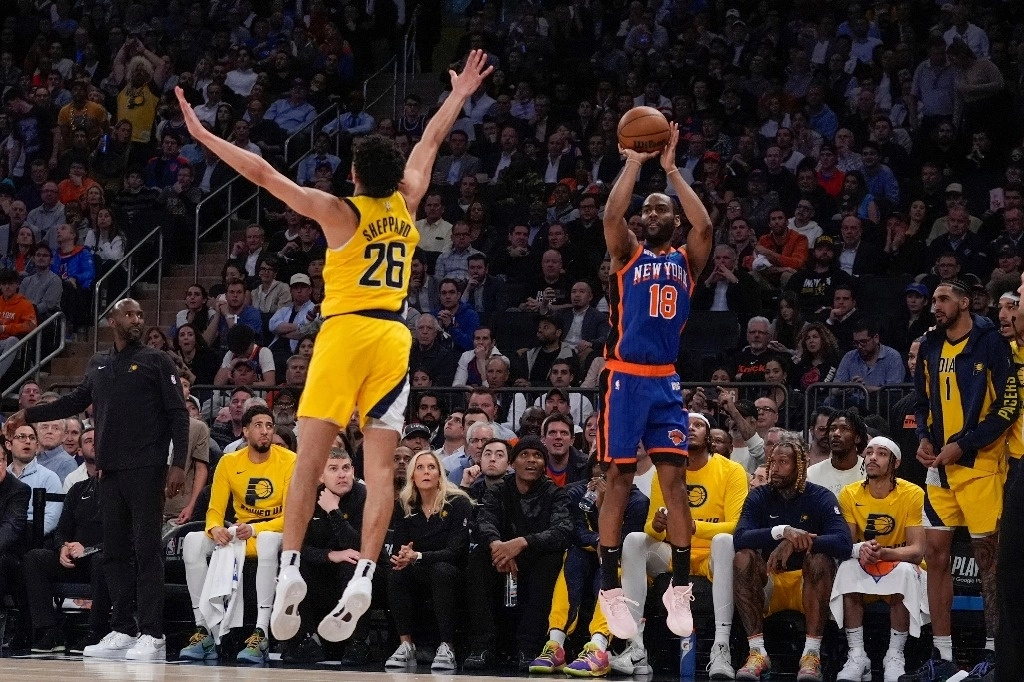 Los Knicks se recuperaron de la paliza sufrida el domingo y podrían ganar la semifinal de la Conferencia Este el viernes por la noche en Indiana. Foto Ap.