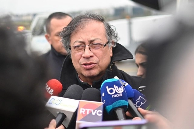 El presidente de Colombia, Gustavo Petro, celebró la soliciud de arresto contra el gabinente de guerra de Israel. Foto Europa Press