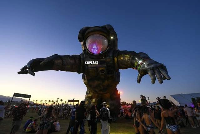 Durante el festival de Coachella del año pasado. Foto Afp 