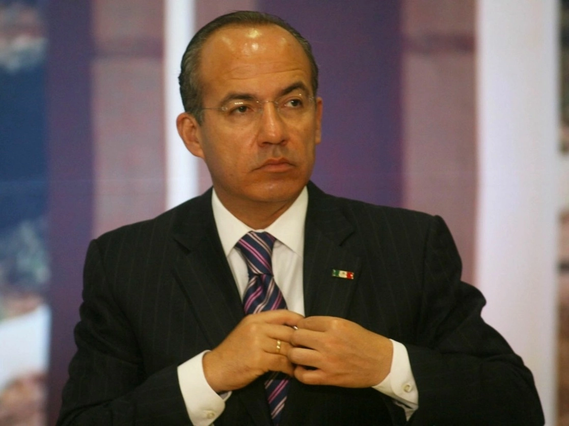 El ex presidente Felipe Calderón en 2009. Foto José Antonio López 