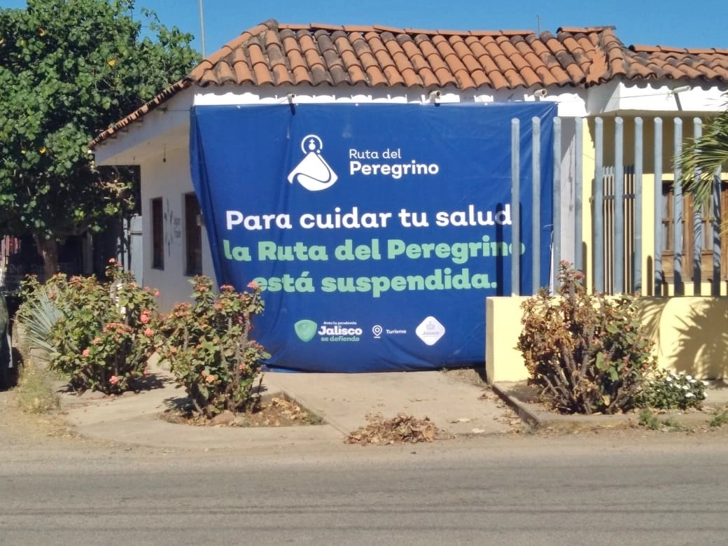 Las autoridades eclesiásticas del estado suspendieron la ruta del peregrino 2021 por segundo año consecutivo, el 29 de marzo de 2021. Foto La Jornada