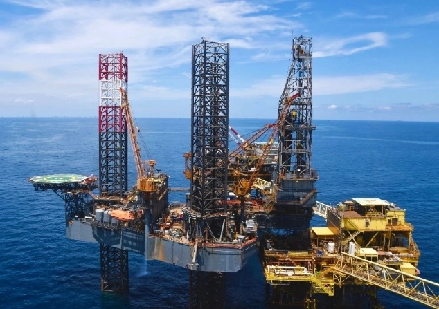 Plataforma petrolera. Foto Pemex / Archivo