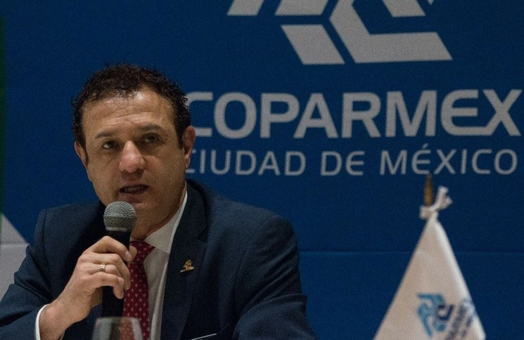 El presidente de la Coparmex en la Ciudad de México, Jesús Padilla Zenteno, en imagen de archivo. Foto Cuartoscuro


