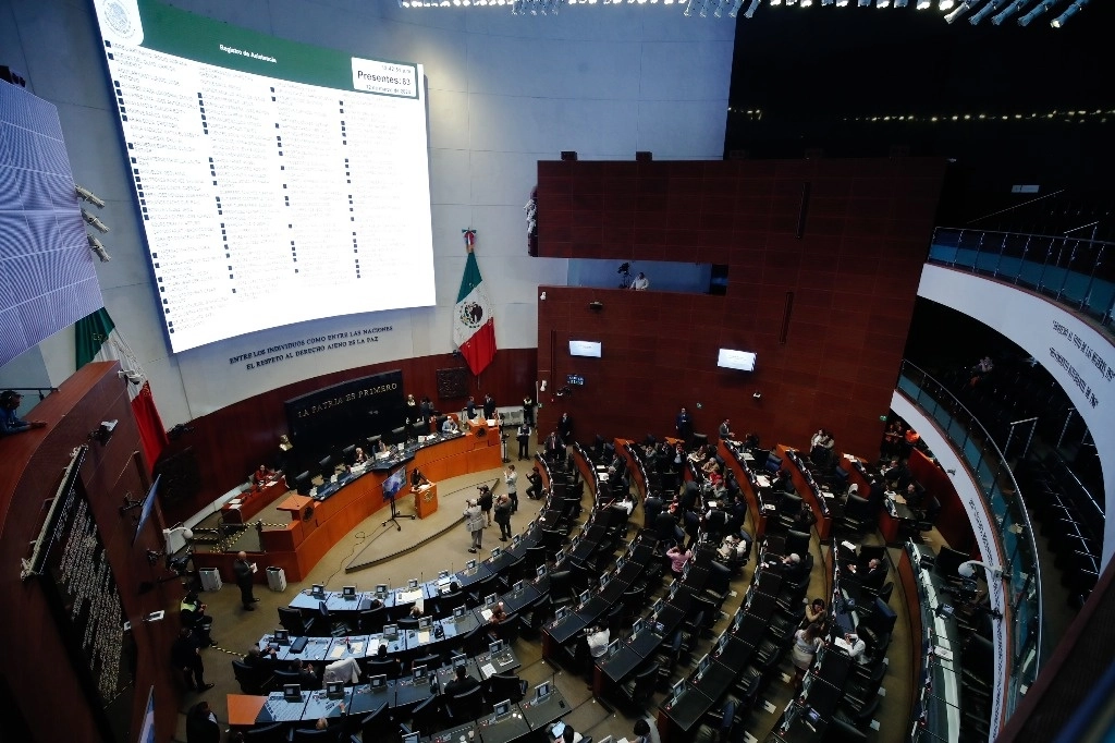 Sesión en el Senado de la República el 12 de marzo de 2024. Foto Cristina Rodríguez 