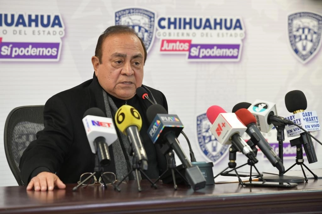 El fiscal en Zona Norte del estado de Chihuahua, Carlos Manuel Salas. Foto cortesía de la dependencia