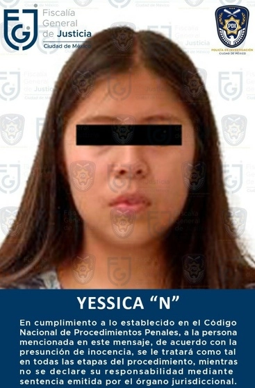 Yessica Alejandra N posiblemente formaba parte de un grupo porril generador de violencia. Foto FGJCDMX