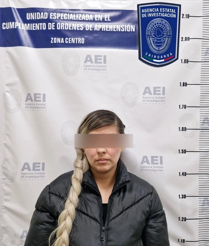 La detenida ordenó el homicidio de las dos mujeres. Foto Fiscalía General de Chihuahua