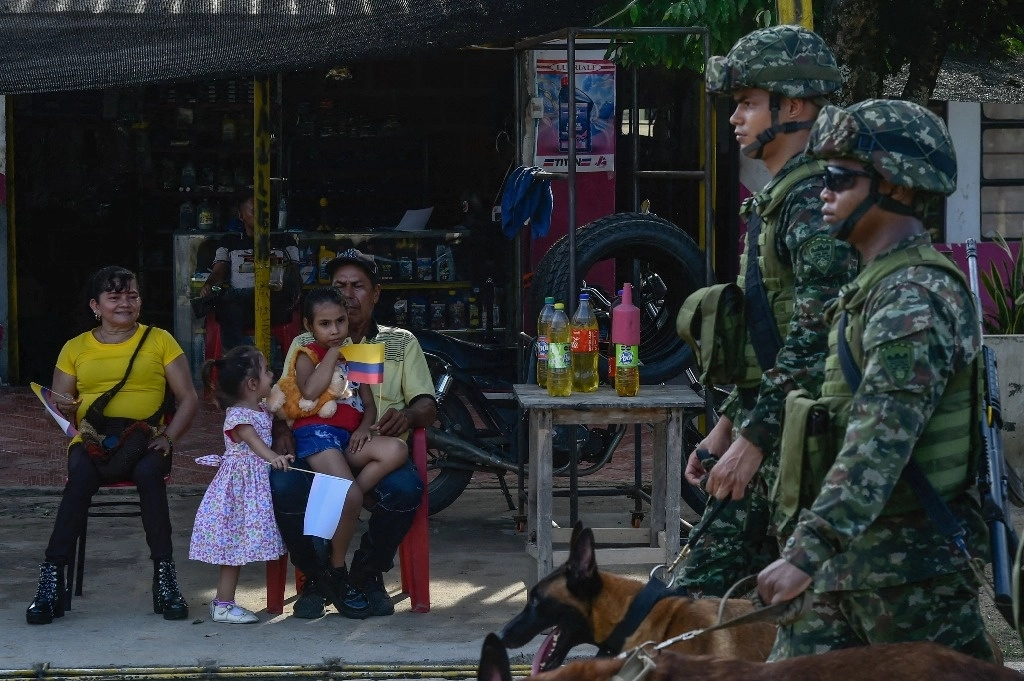 Miembros del Ejército de Colombia. Foto Afp