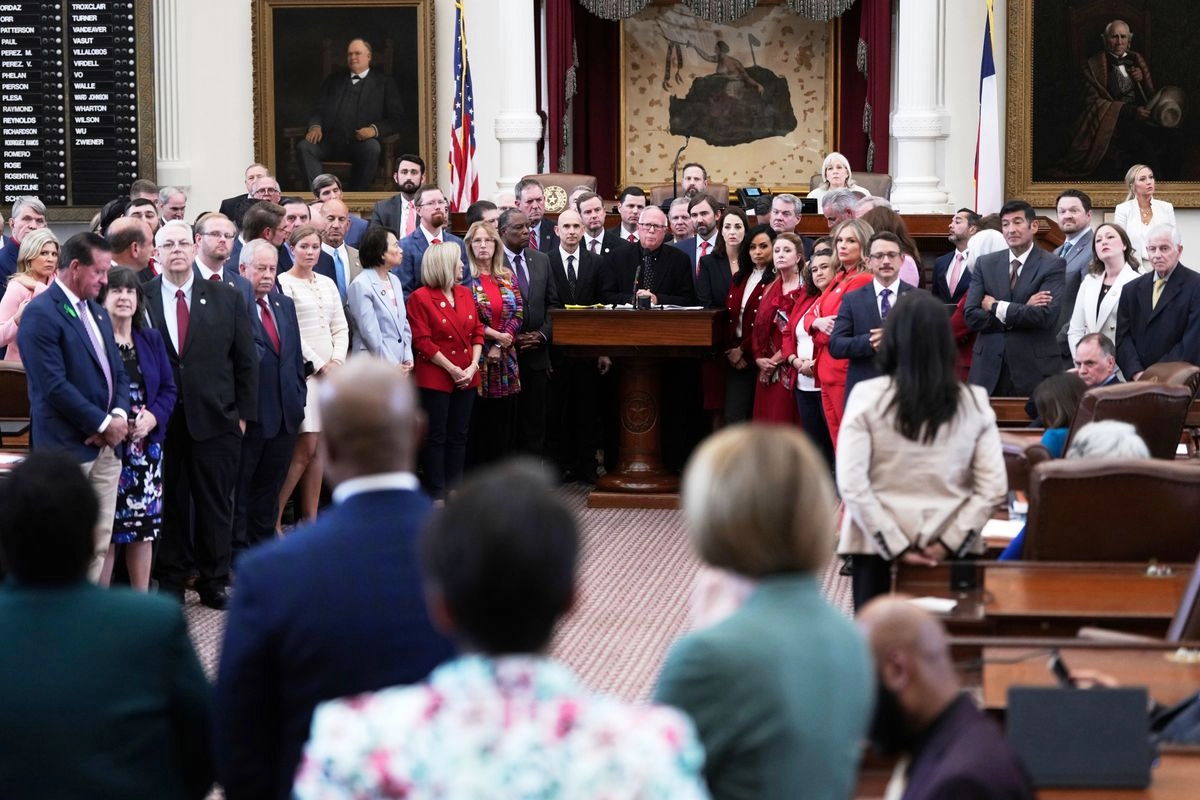 La aprobación de los mapas de Texas, con 88 votos a favor y 52 en contra, seguramente llevará a la Legislatura de California a aprobar también un nuevo mapa, el cual crearía distritos inclinados hacia los demócratas. Foto