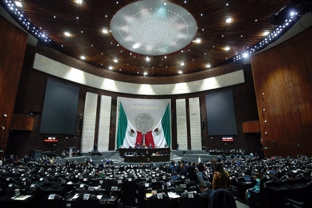 Sala de sesiones de la Cámara de Diputados el pasado 20 de octubre de 2022. Foto Cristina Rodríguez 