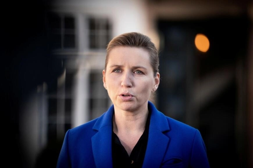 La primera ministra de Dinamarca, Mette Frederiksen. Foto Afp / Archivo