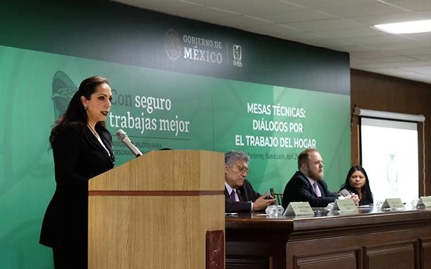 Norma Gabriela López Castañeda, directora de Incorporación y Recaudación del IMSS. Foto www.imss.gob.mx
