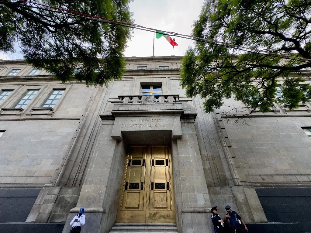 Fachada de la Suprema Corte de Justicia de la Nación en la Ciudad de México, el 3 de septiembre de 2024. Foto Roberto García Ortiz