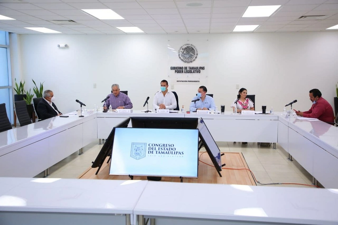 Diputados de Tamaulipas en sesión. Foto tomada del Twitter @CongresoTams