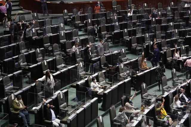 Sesión de la Cámara de Diputados el pasado 23 de septiembre de 2020. Foto Roberto García