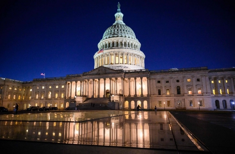 Fachada del Capitolio de Estados Unidos, en imagen de archivo. 