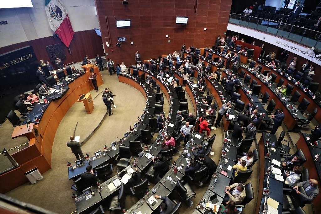 Sesión ordinaria en el Senado, el 27 de septiembre de 2023. Foto Marco Peláez