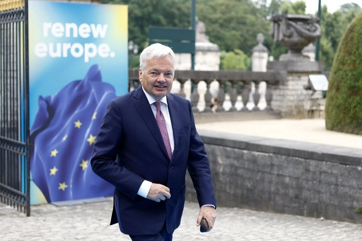 En imagen de archivo, Didier Reynders, el comisionado de Justicia de la UE. Foto Afp