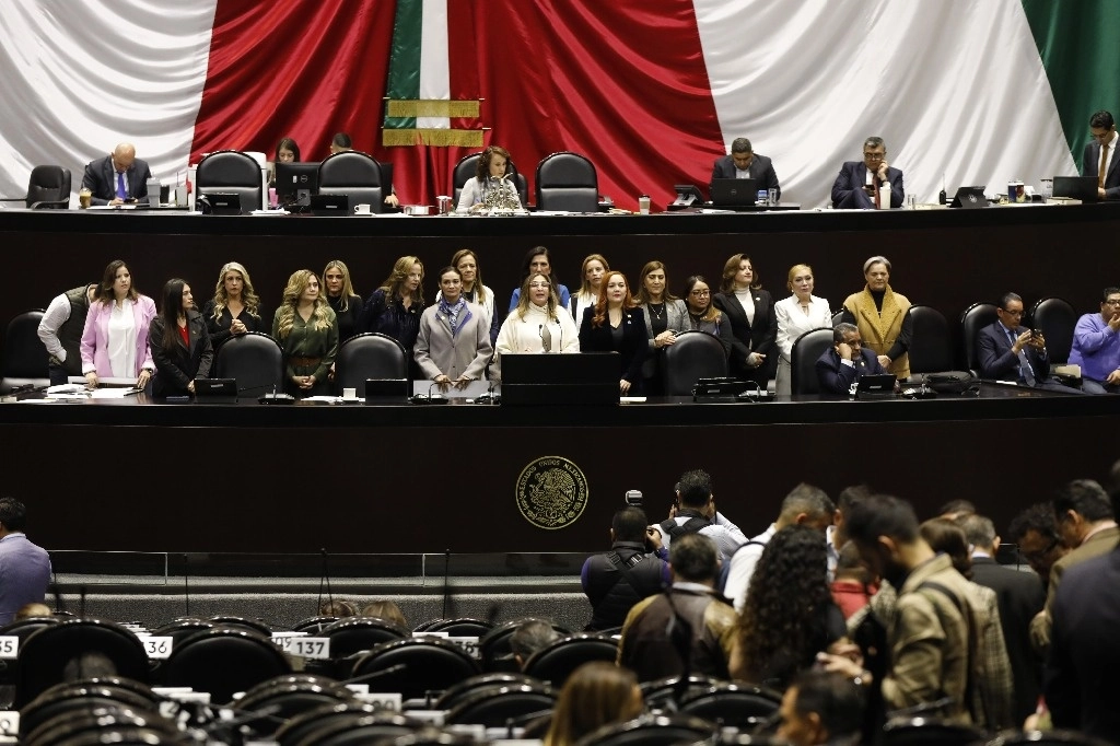 Sesión Ordinaria en la Cámara de Diputados, donde se discute el dictamen relativo a la igualdad de género, en la Ciudad de México, el 11 de diciembre de 2024. Foto Germán Canseco