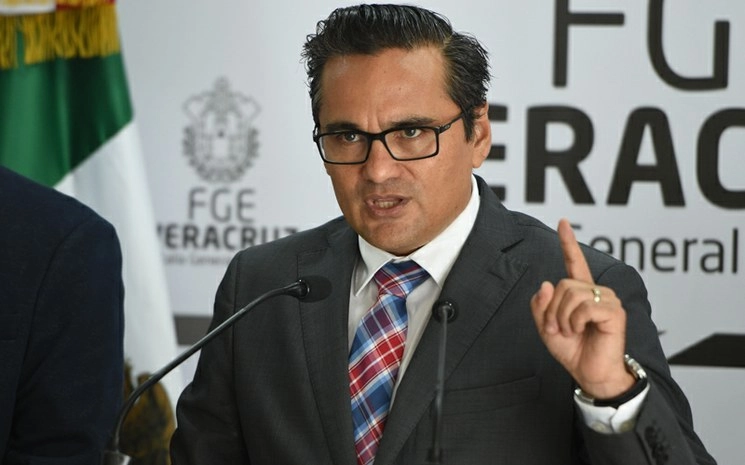 El Fiscal del Estado, Jorge Winckler en imagen de archivo. Foto La Jornada Veracruz