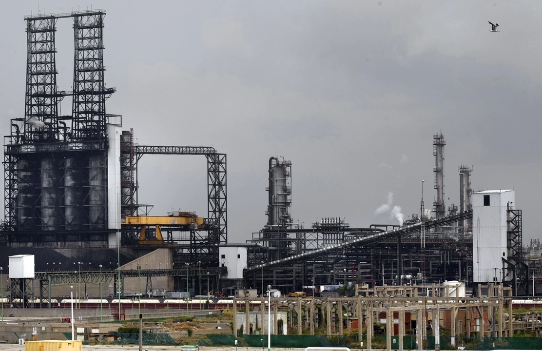 Vista parcial de la refinería Francisco I. Madero, en Tamaulipas. Foto 