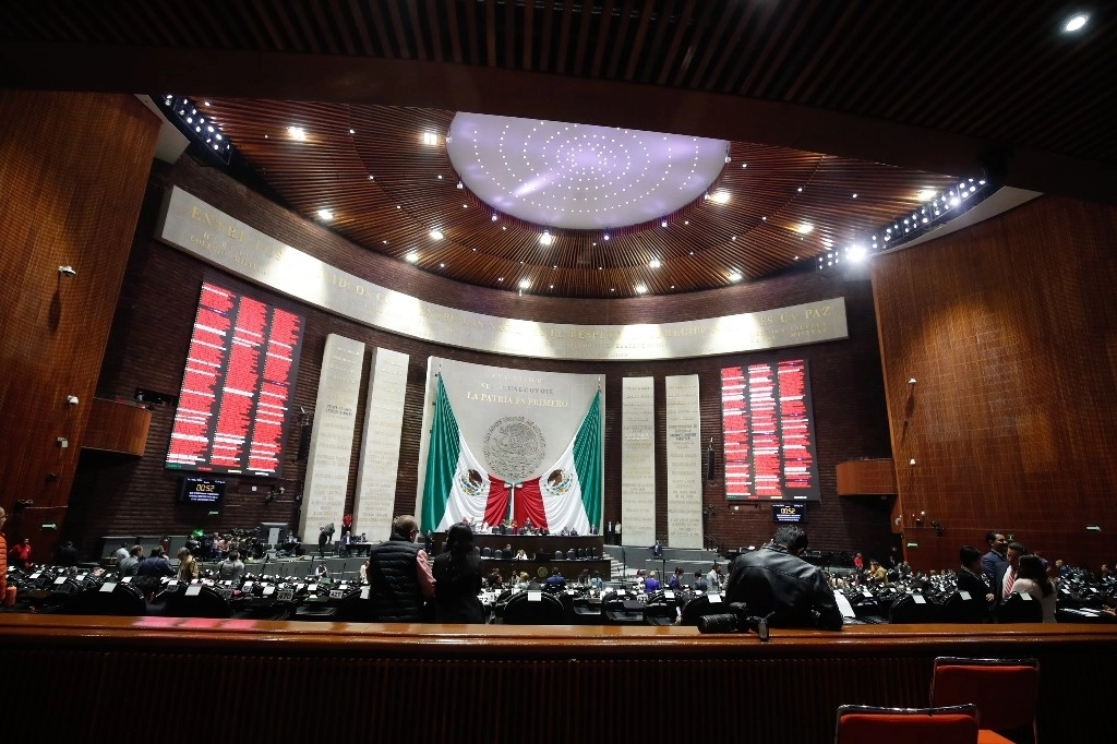 Sala de sesiones de la Cámara de Diputados. Foto Cristina Rodríguez