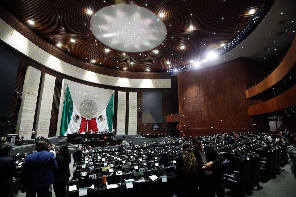 Sala de Sesiones de la Cámara de Diputados. Foto Cristina Rodríguez