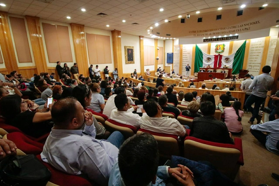 Fue aprobado por unanimidad —en comisiones legislativas del Congreso local— el dictamen que reforma el Código Civil de Nayarit para agilizar procesos administrativos de rectificación de actas que fueron emitidas por el Registro Civil en la entidad. Imagen tomada de @CongresoNayarit