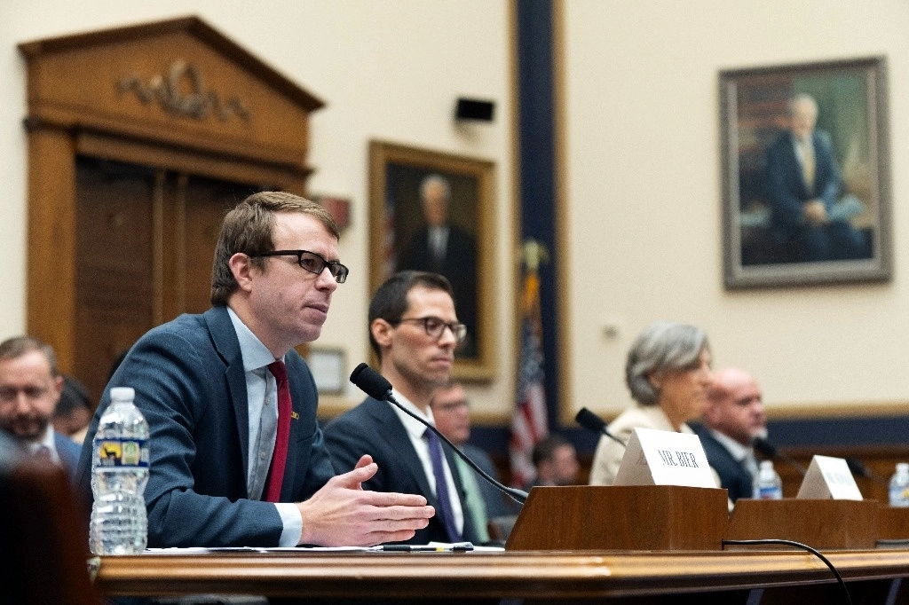 Sesión de la Cámara de Representantes sobre el restablecimiento de la aplicación de la ley de inmigración en Estados Unidos, en el Capitolio en Washington, el miércoles 22 de enero de 2025. Foto Ap