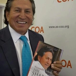 fue presidente del país sudamericano entre 2001 y 2006. Foto @AlejandroToledo