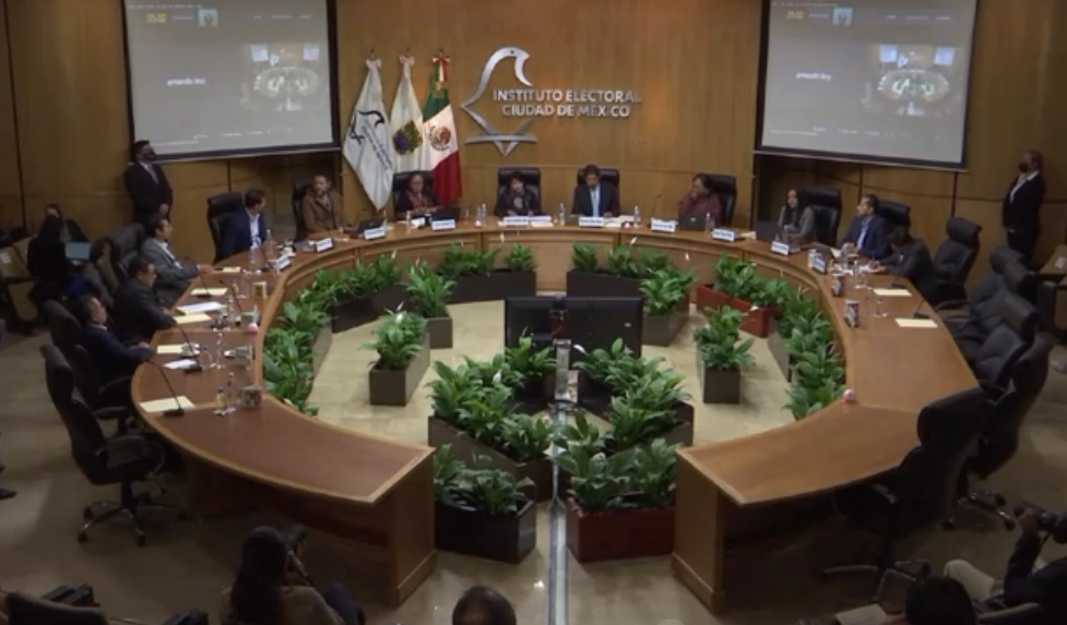 El Instituto Electoral de la Ciudad de México aprobó el financiamiento para partidos. Foto @iecm
