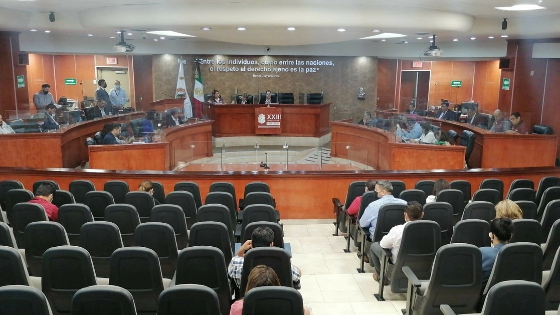 El Congreso de Baja California durante una sesión. Foto tomada del Facebook de @congresobc.poderlegislativo / Archivo