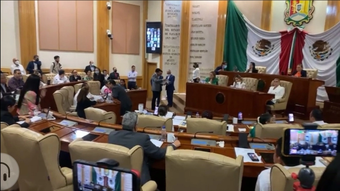 El Congreso de Nayarit. Foto La Jornada