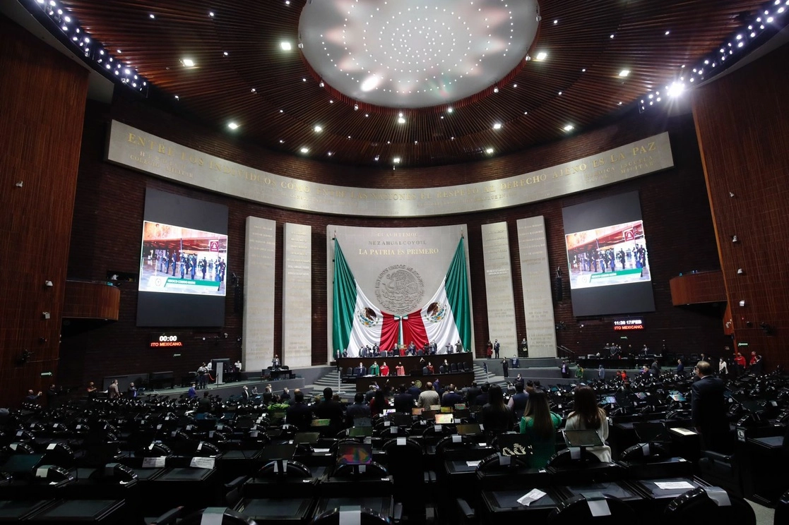Sala de sesiones de la Cámara de Diputados. Foto Cristina Rodríguez