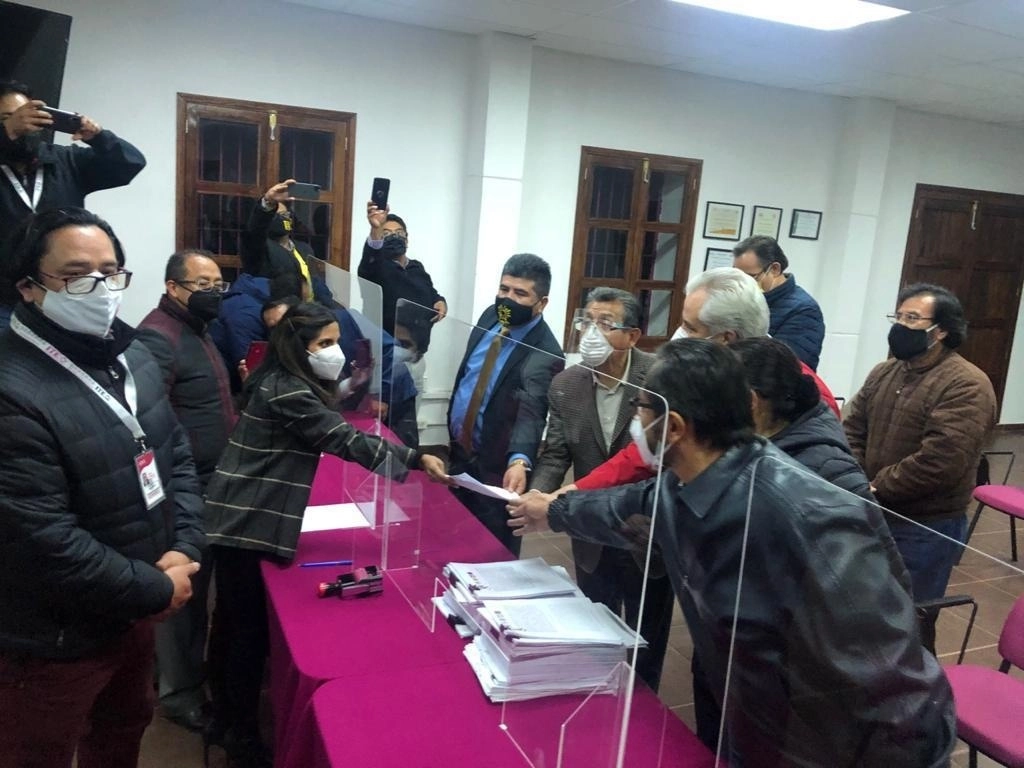 El Instituto Tlaxcalteca de Elecciones recibió dos solicitudes de registro de coalición para la contienda por la gubernatura del estado en los comicios del 6 de junio de 2021. Foto ‘La Jornada’