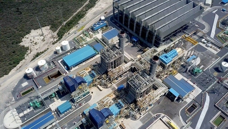 Central de ciclo combinado de Iberdrola en El Carmen, México. Foto Europa Press / Archivo