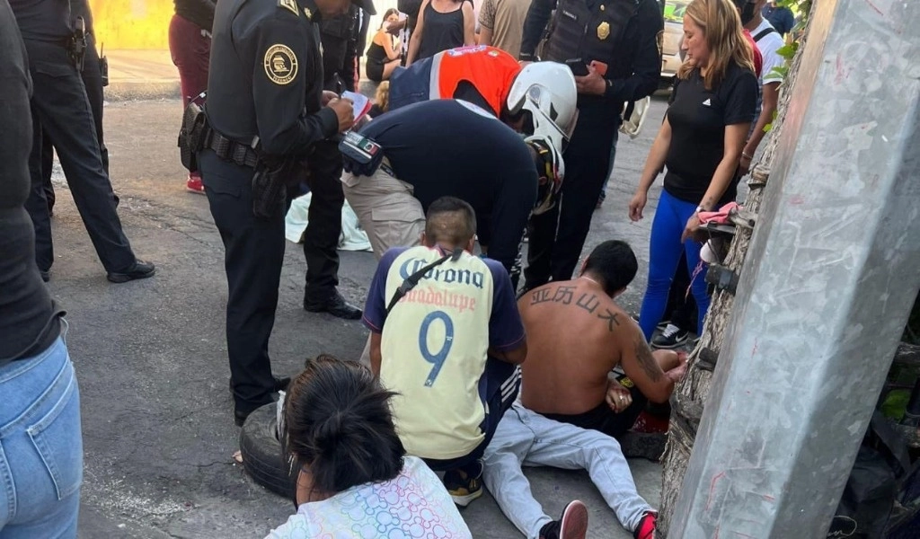 El presunto agresor fue llevado a la coordinación territorial de Iztapalapa donde fue canalizado a la Fiscalía del menor que inició la carpeta de investigación ante la agresión. Foto La Jornada/Archivo.