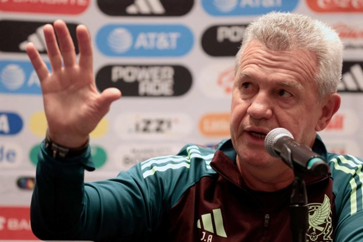 El entrenador de la Selección Nacional, Javier Aguirre durante conferencia de prensa. Foto 