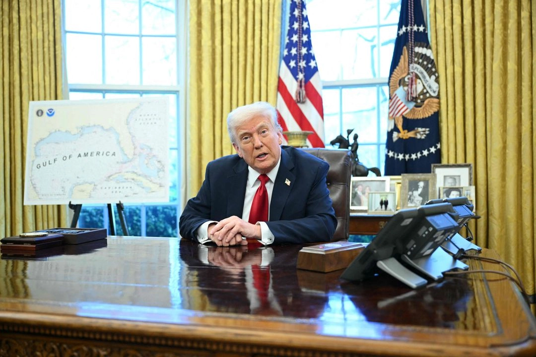 El presidente Donald Trump en la Oficina Oval de la Casa Blanca en Washington. Foto