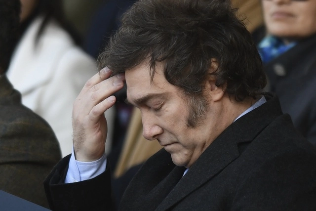 Javier Milei, presidente de Argentina, dijo que no reconocerá el triunfo de Nicolás Maduro para reelegirse al frente del gobierno venezolano. Foto Ap