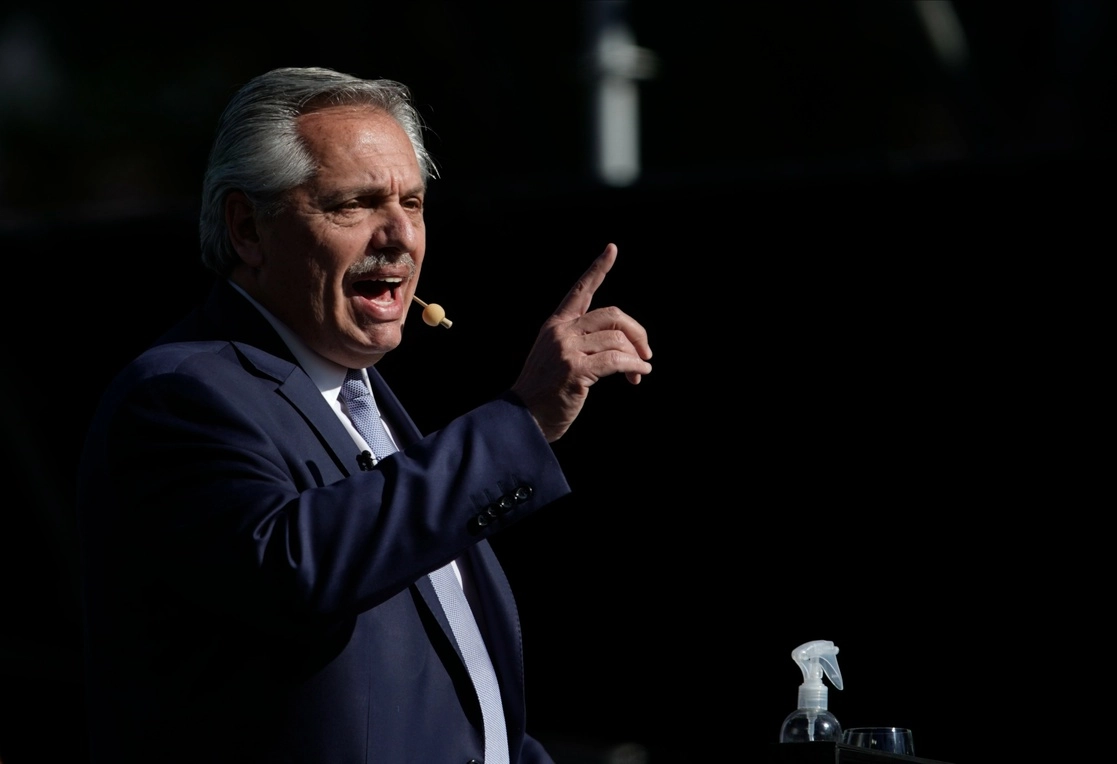 Alberto Fernández, presidente de Argentina. Foto Ap