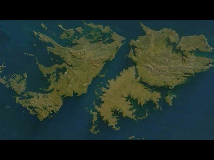 Argentina reclama la pertenencia de las Islas Malvinas, ocupadas por Gran Bretaña desde 1833. Imagen tomada del Twitter @CancilleriaARG

