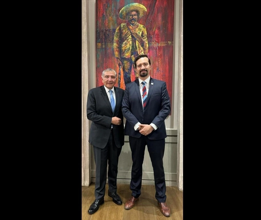 El secretario de Gobernación, Adán Augusto López, nombró como titular de la Subprocuraduría de Asesoría y Defensa del Contribuyente, a Armando Ocampo Zambrano, el 3 de abril de 2023. Foto tomada de Twitter @SEGOB_mx