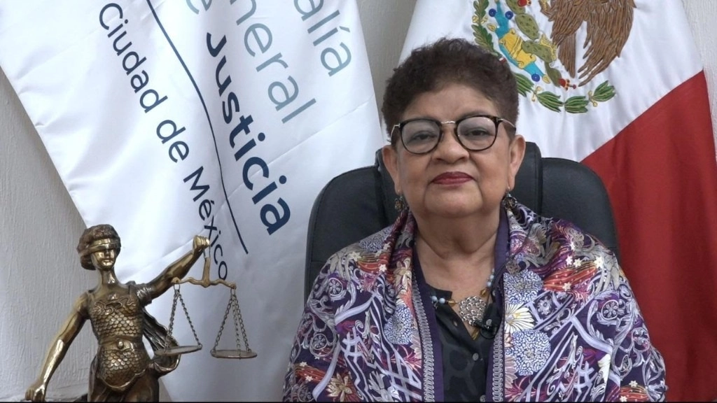 La fiscal General de la Ciudad de México, Ernestina Godoy. Foto cortesía FGJ CDMX / Archivo
