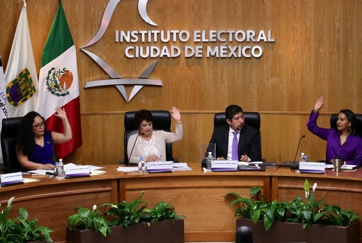 Sesión extraordinaria del Consejo General del IECM en la que se hará la declaratoria formal del Inicio del Proceso Electoral Local Ordinario 2023-2024, en la Ciudad de México, el 10 de septiembre de 2023. Foto María Luisa Severiano