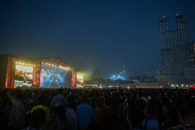 Por primera vez el festival Lollapalooza, uno de los más conocidos se presenta en una ciudad de Asia. Foto Afp