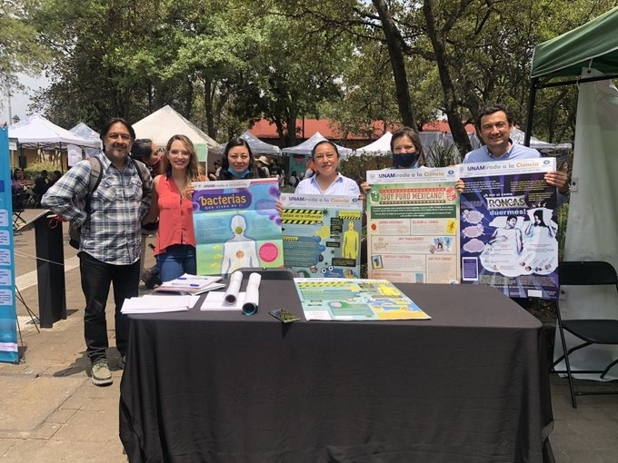 La Caravana de las Humanidades y las Ciencias durará 27 días. Foto tomada de la cuenta de Twitter @Ciencia_UNAM