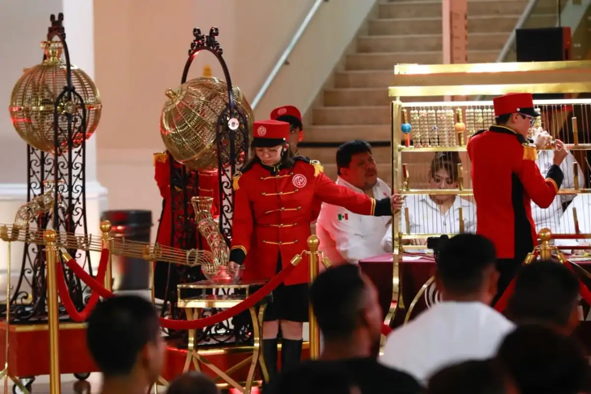 Sorteo de la Lotería Nacional, en imagen de archivo. Foto