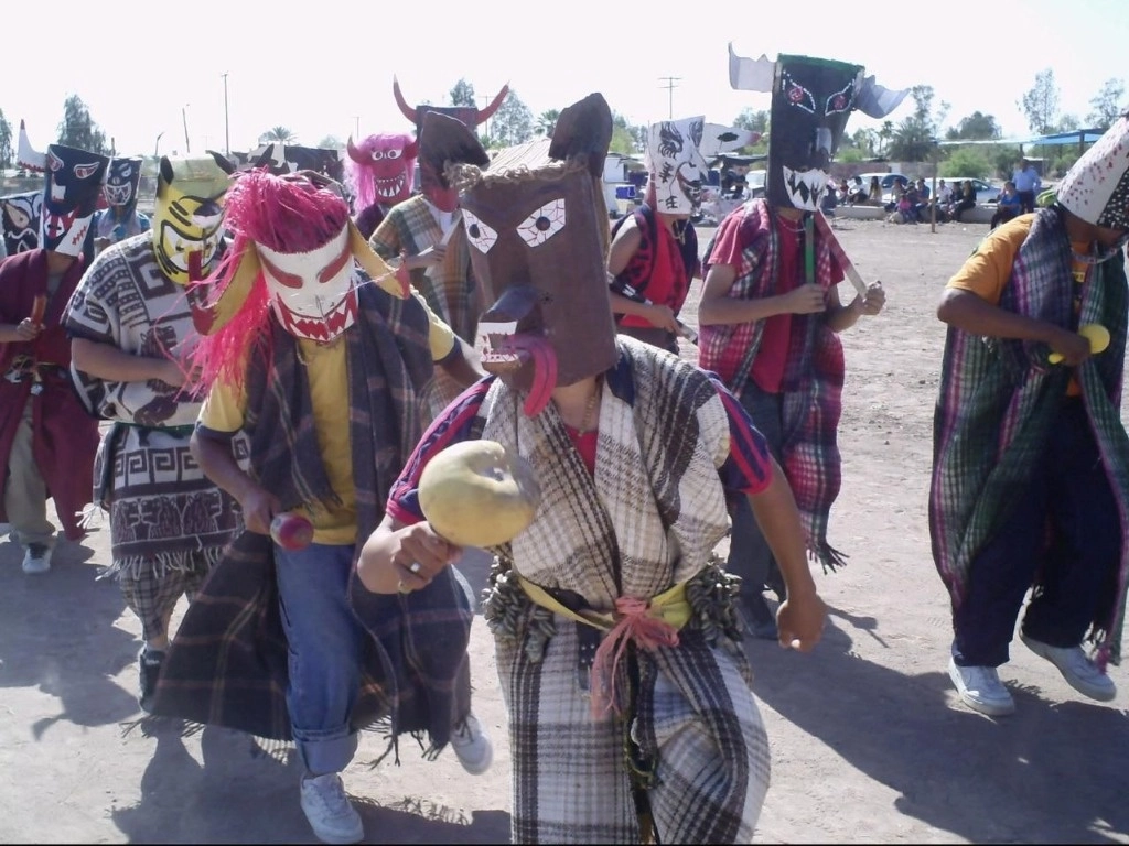 La zona agrícola de Baja California cuenta con una  diversidad cultural que se muestra en esta celebración realizada en el ejido Cuernavaca, ubicado en el kilómetro 22 de la autopista Mexicali-San Luis Río Colorado, Sonora, considerada por su relevancia en la historia e identidad de esa comunidad. Foto Antonio Heras

